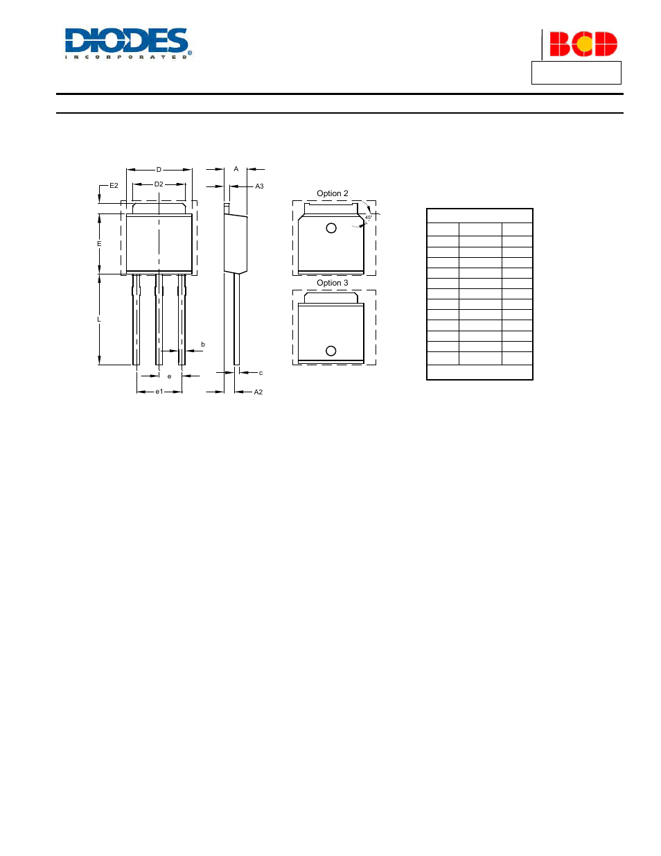 Package outline dimensions | Diodes APT13003D User Manual | Page 6 / 7