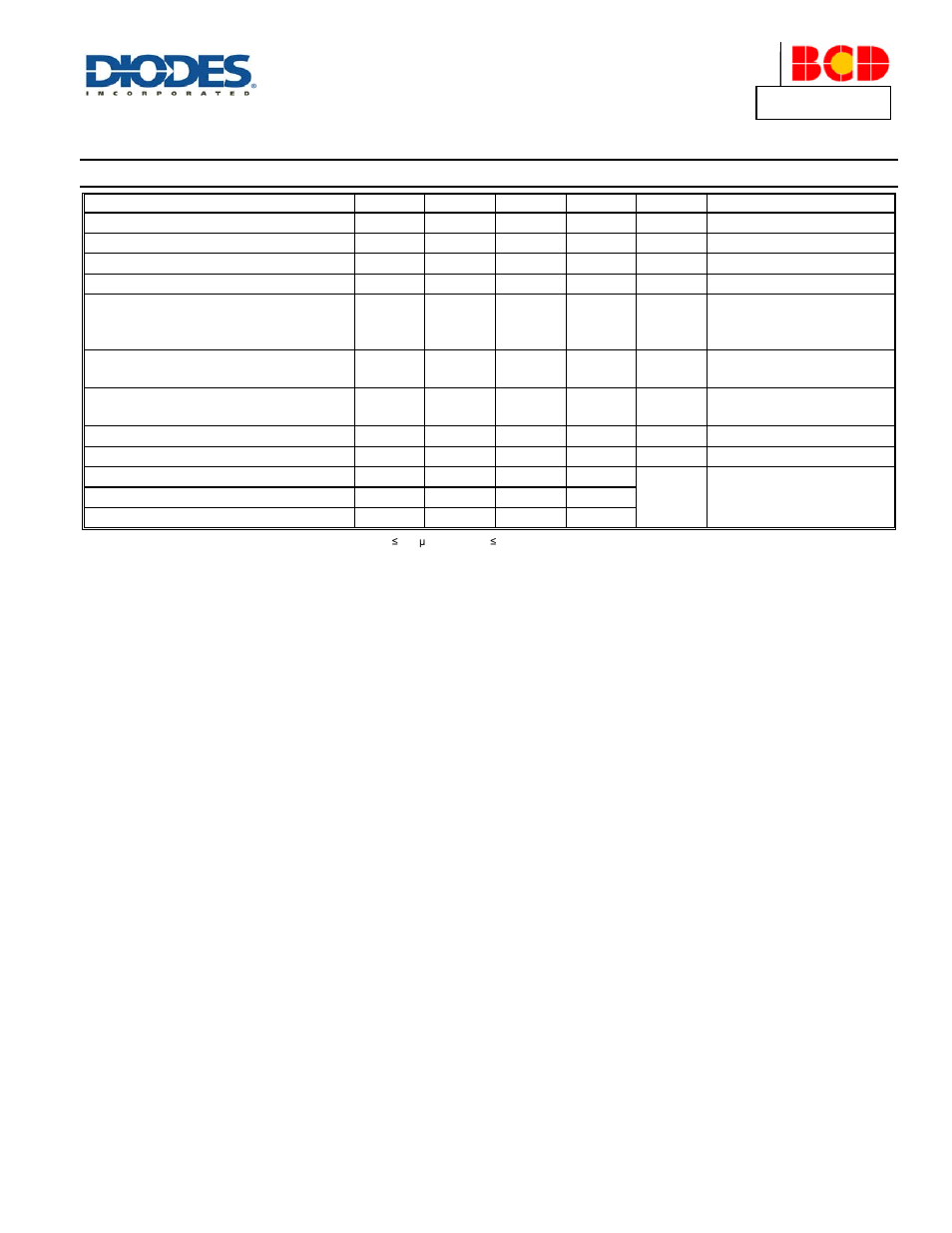 Electrical characteristics, A product line of diodes incorporated | Diodes APT13003H User Manual | Page 3 / 6