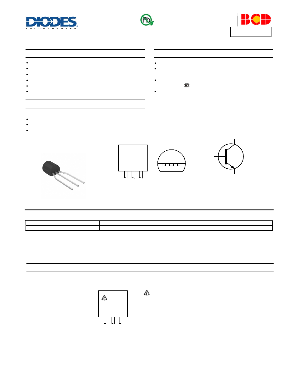 Diodes APT13003L User Manual | 5 pages