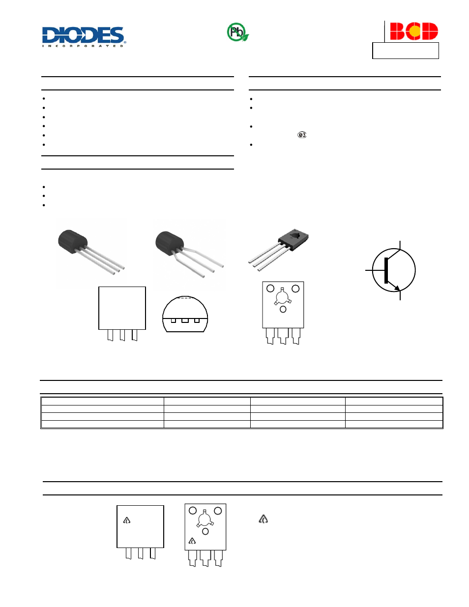 Diodes APT13003S User Manual | 5 pages