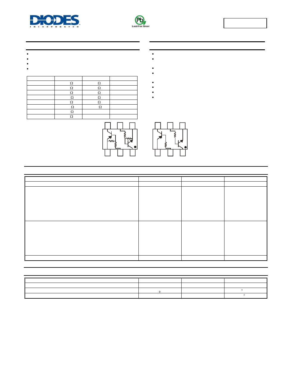 Diodes DCX (xxxx) K User Manual | 12 pages