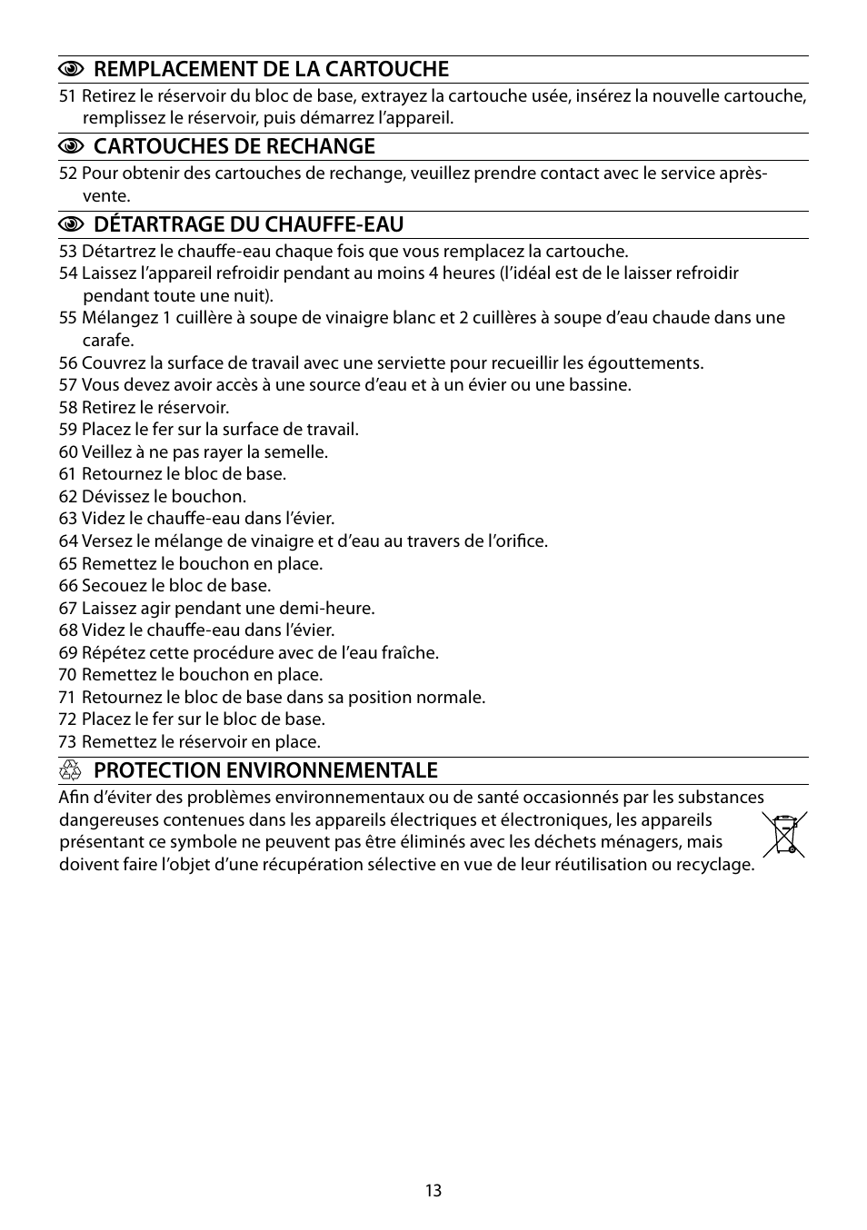 RUSSELL HOBBS STEAM GLIDE User Manual | Page 13 / 92