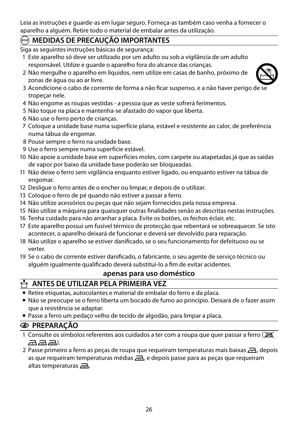 RUSSELL HOBBS STEAM GLIDE User Manual | Page 26 / 92