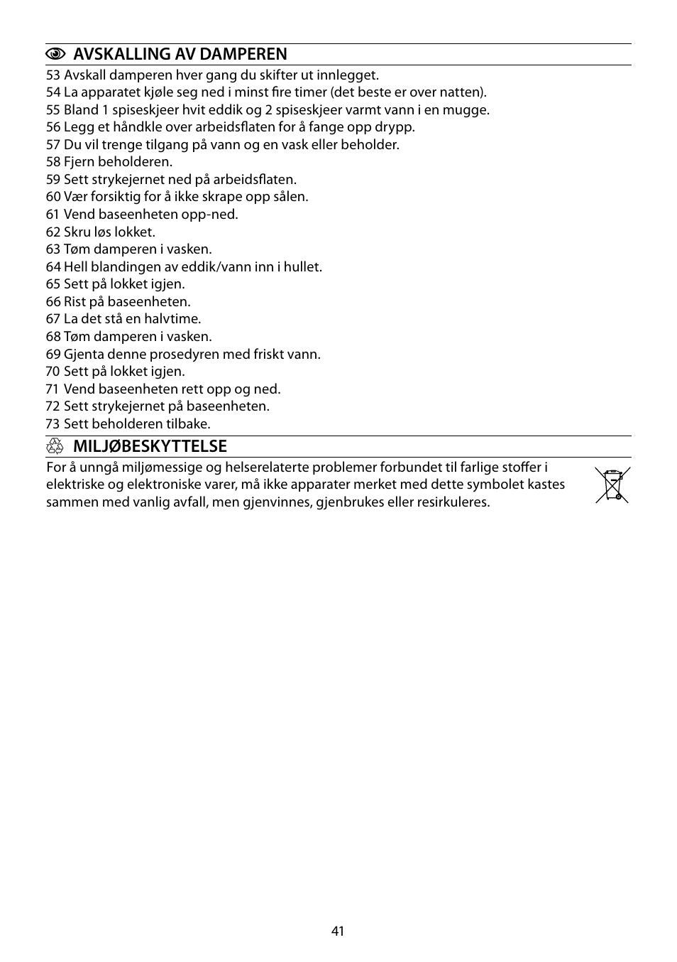 RUSSELL HOBBS STEAM GLIDE User Manual | Page 41 / 92