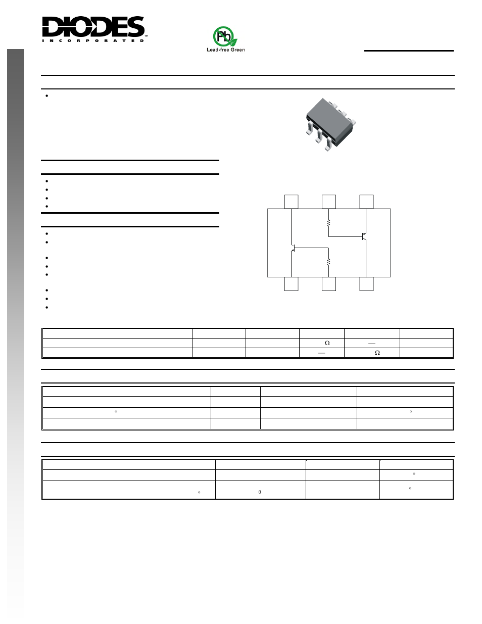Diodes DDC144TU User Manual | 6 pages