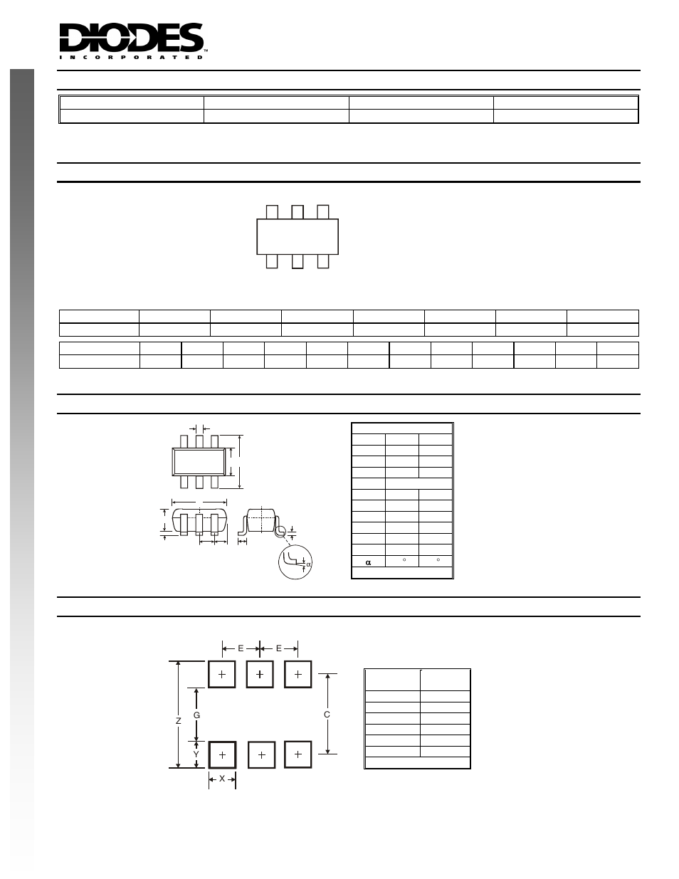 Ordering information, Marking information, New prod uc t | Mechanical details, Suggested pad layout: (based on ipc-sm-782), N21 ym n21 y m | Diodes DDC144TU User Manual | Page 5 / 6
