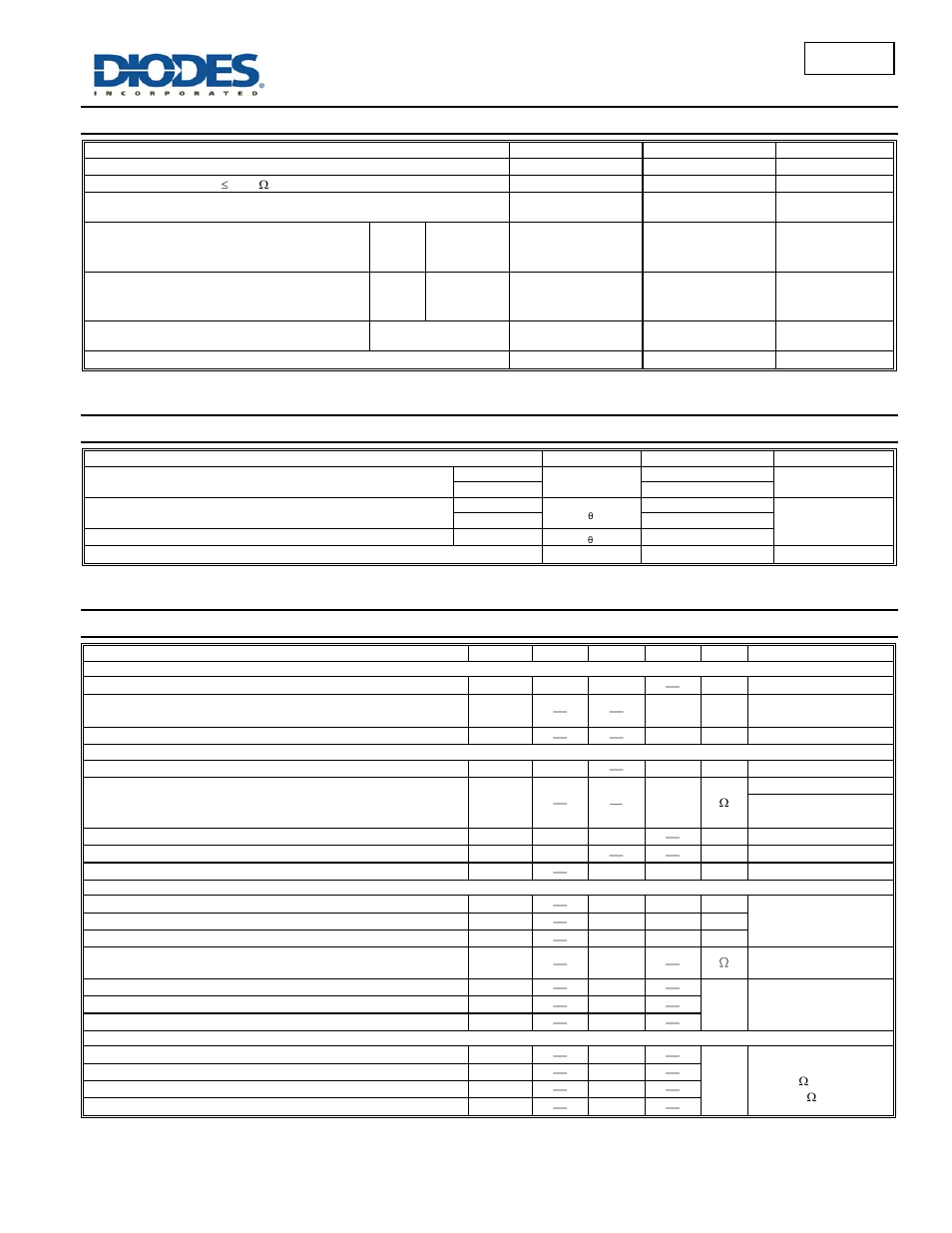 Maximum ratings, Thermal characteristics, Electrical characteristics | Diodes 2N7002 User Manual | Page 2 / 5