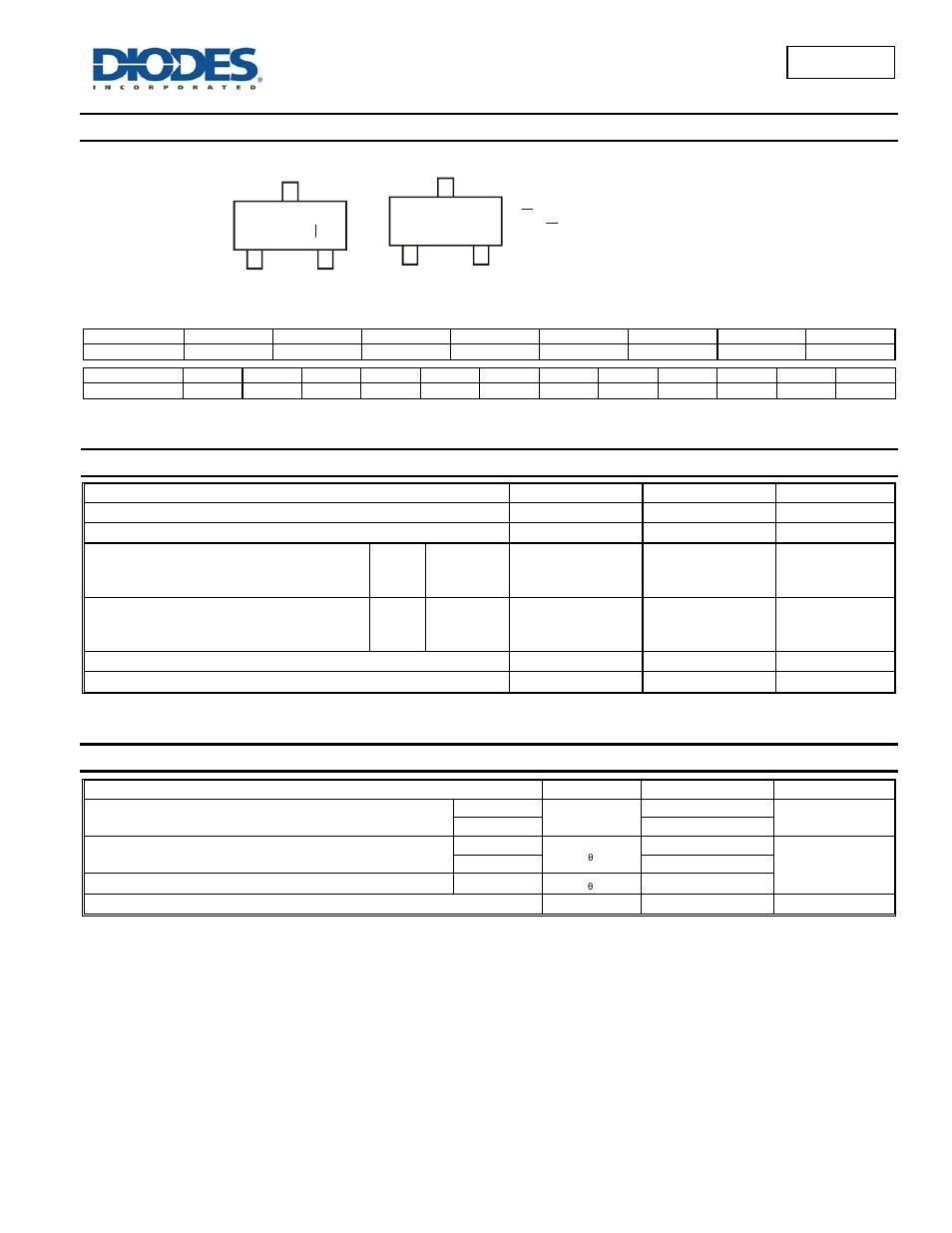 Marking information, Maximum ratings, Thermal characteristics | Diodes 2N7002A User Manual | Page 2 / 6