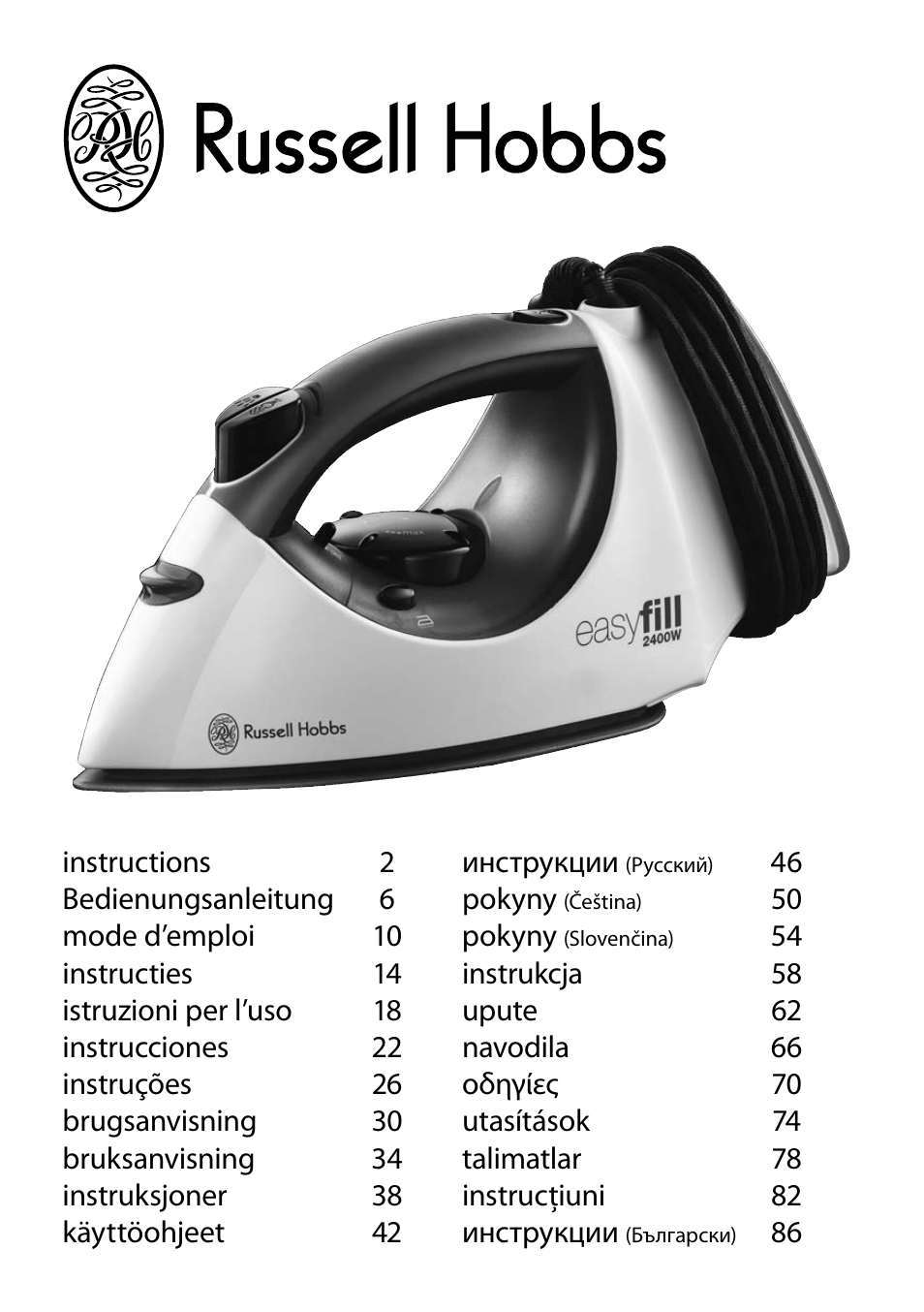 RUSSELL HOBBS 17877-56 User Manual | 92 pages