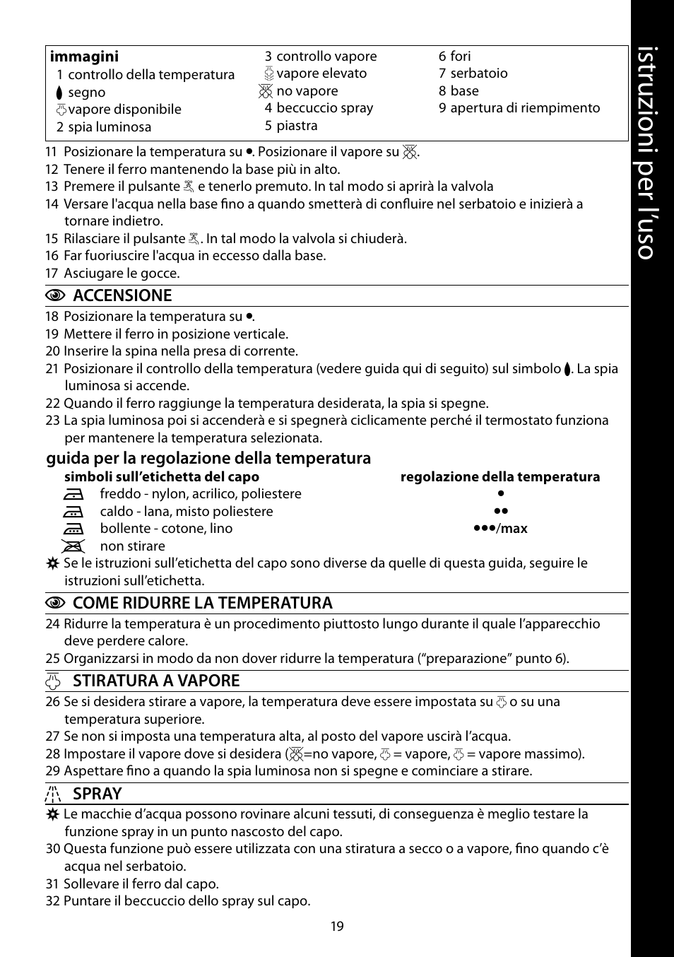 Ist ru zio ni p er l ’u so | RUSSELL HOBBS 17877-56 User Manual | Page 19 / 92