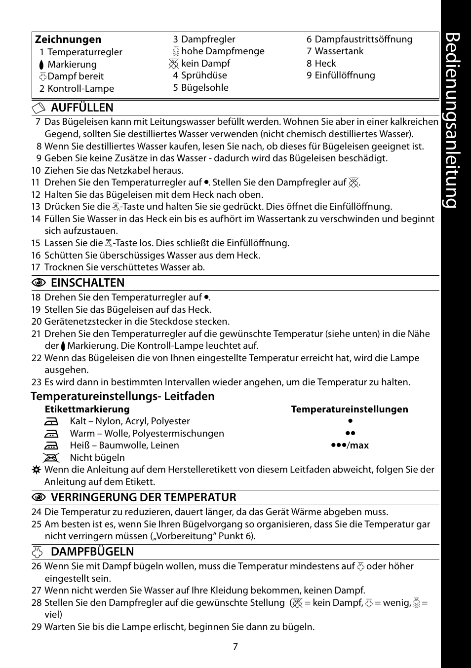 Be di en un gs anl eit un g | RUSSELL HOBBS 17877-56 User Manual | Page 7 / 92