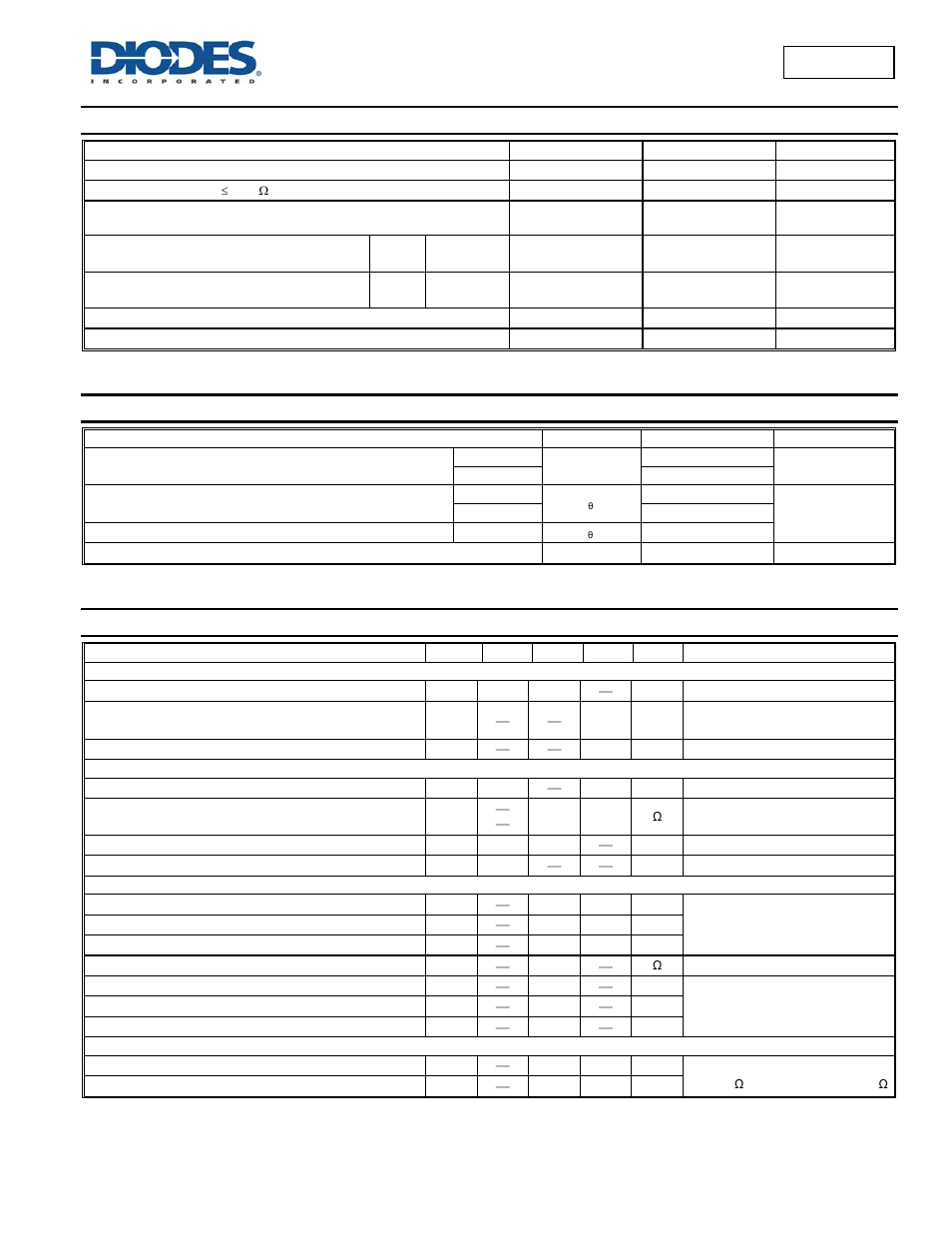 Maximum ratings, Thermal characteristics, Electrical characteristics | Diodes 2N7002E User Manual | Page 2 / 5