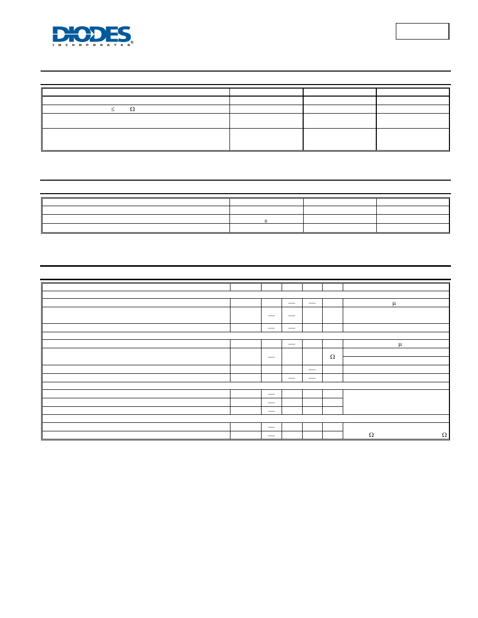 Maximum ratings, Thermal characteristics, Electrical characteristics | Diodes 2N7002T User Manual | Page 2 / 5