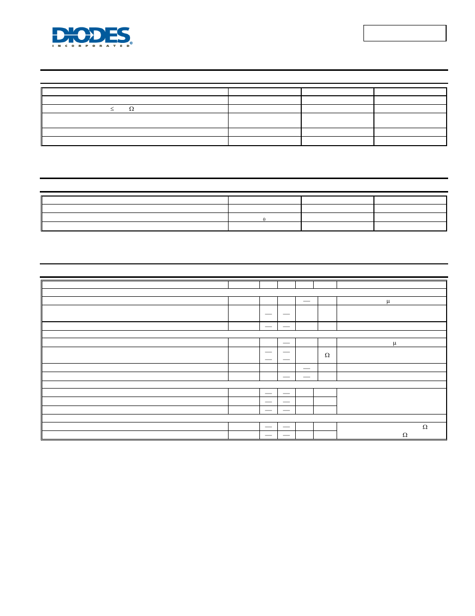 Maximum ratings, Thermal characteristics, Electrical characteristics | Diodes 2N7002VC/VAC User Manual | Page 2 / 4