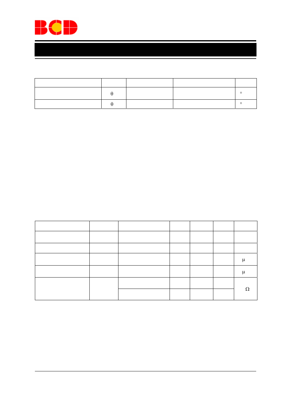 Data sheet, Recommended operating conditions, Electrical characteristics | Parameter symbol condition value unit, Static characteristics | Diodes AF15N50 User Manual | Page 4 / 9