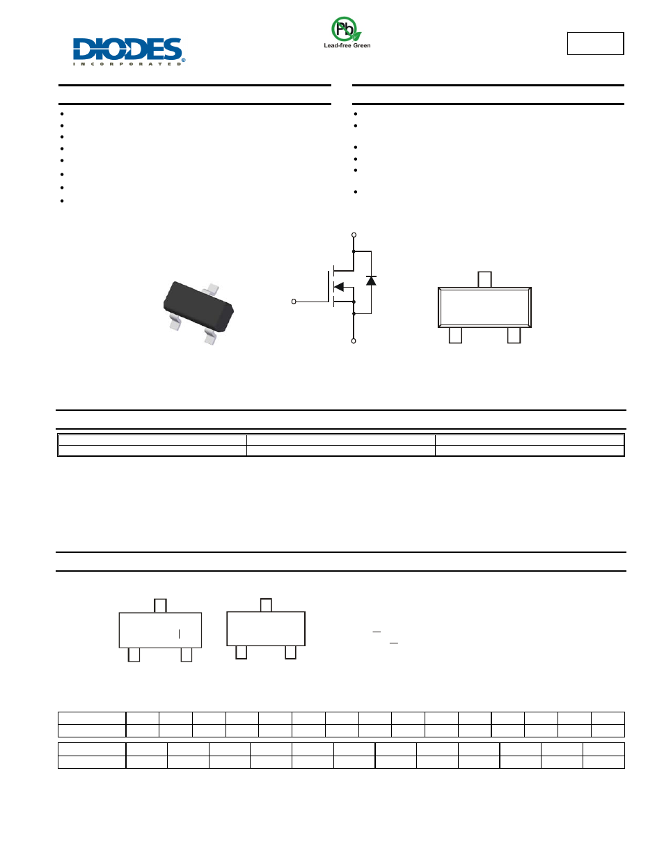 Diodes BS870 User Manual | 5 pages