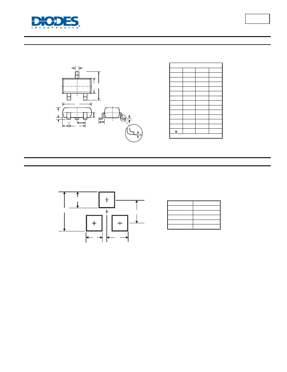 Bs870, Package outline dimensions, Suggested pad layout | Diodes BS870 User Manual | Page 4 / 5