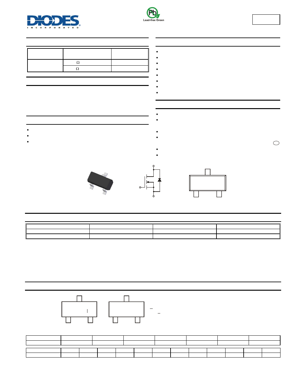 Diodes BSN20 User Manual | 6 pages