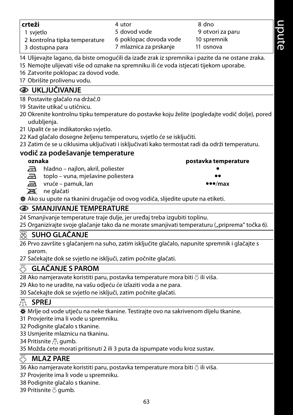 Up ute | RUSSELL HOBBS 14991-56 User Manual | Page 63 / 92