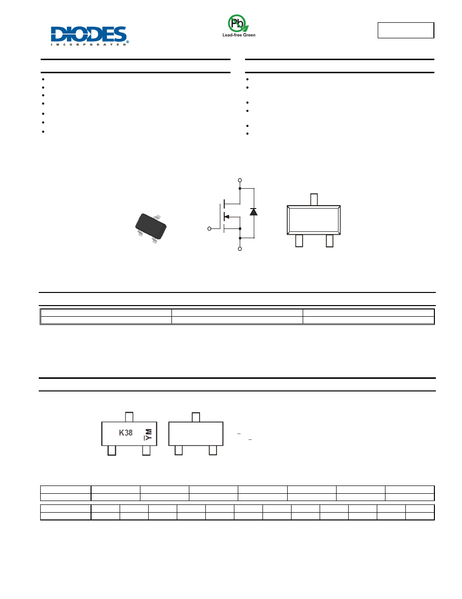 Diodes BSS138W User Manual | 5 pages