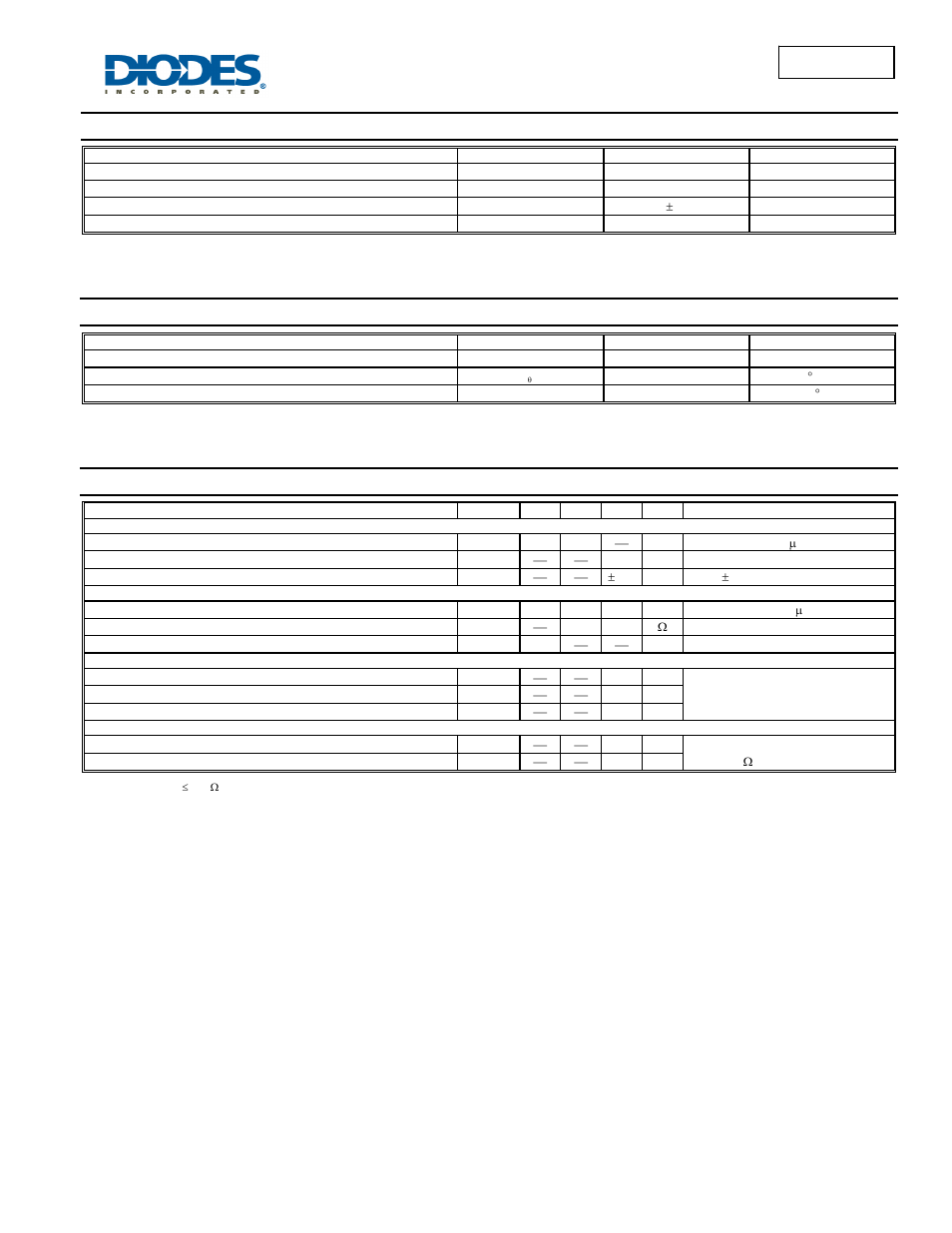 Maximum ratings, Thermal characteristics, Electrical characteristics | Bss138w | Diodes BSS138W User Manual | Page 2 / 5