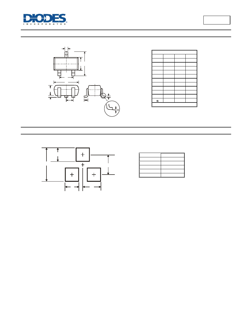 Bss84w, Package outline dimensions, Suggested pad layout | Diodes BSS84W User Manual | Page 4 / 5