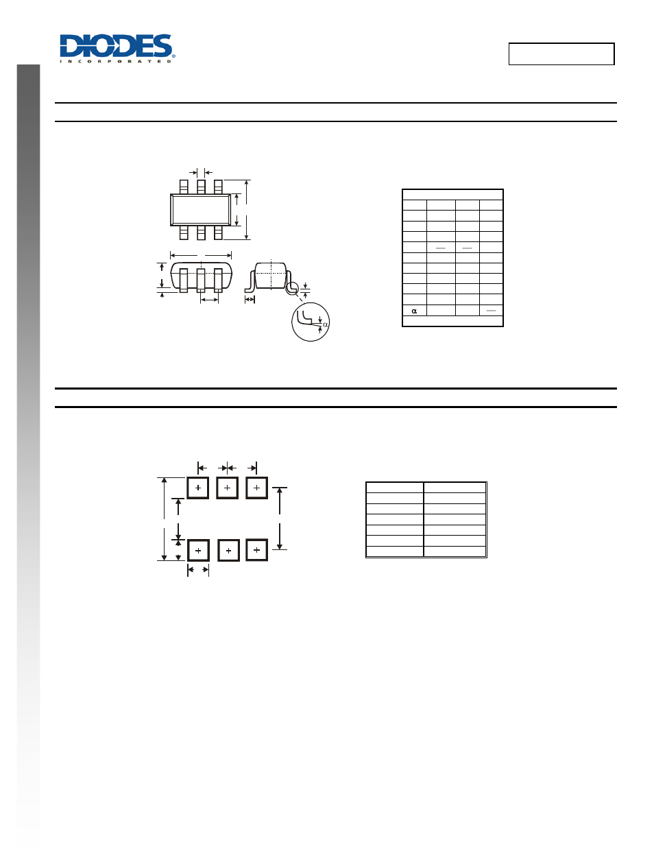 Package outline dimensions, Suggested pad layout | Diodes D1213A-02SO User Manual | Page 4 / 5