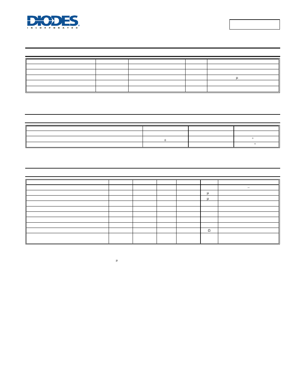 Maximum ratings, Thermal characteristics, Electrical characteristics | Diodes D1213A-04MR User Manual | Page 2 / 5