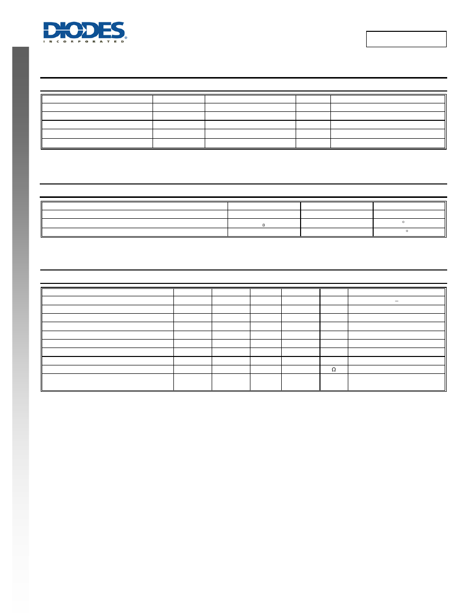 Maximum ratings, Thermal characteristics, Electrical characteristics | Diodes D1213A-04TS User Manual | Page 2 / 5