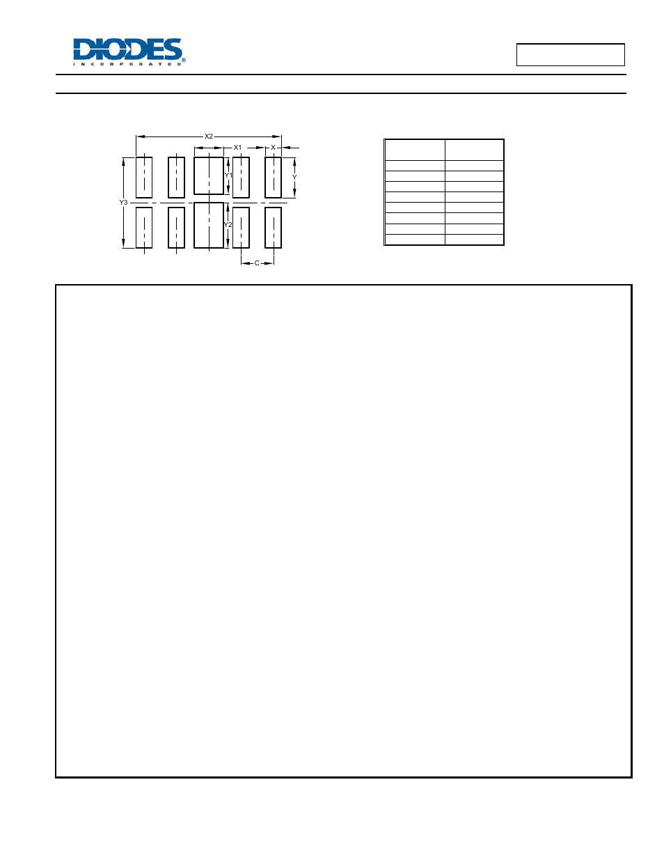 Suggested pad layout | Diodes D5V0F4U10LP User Manual | Page 4 / 4