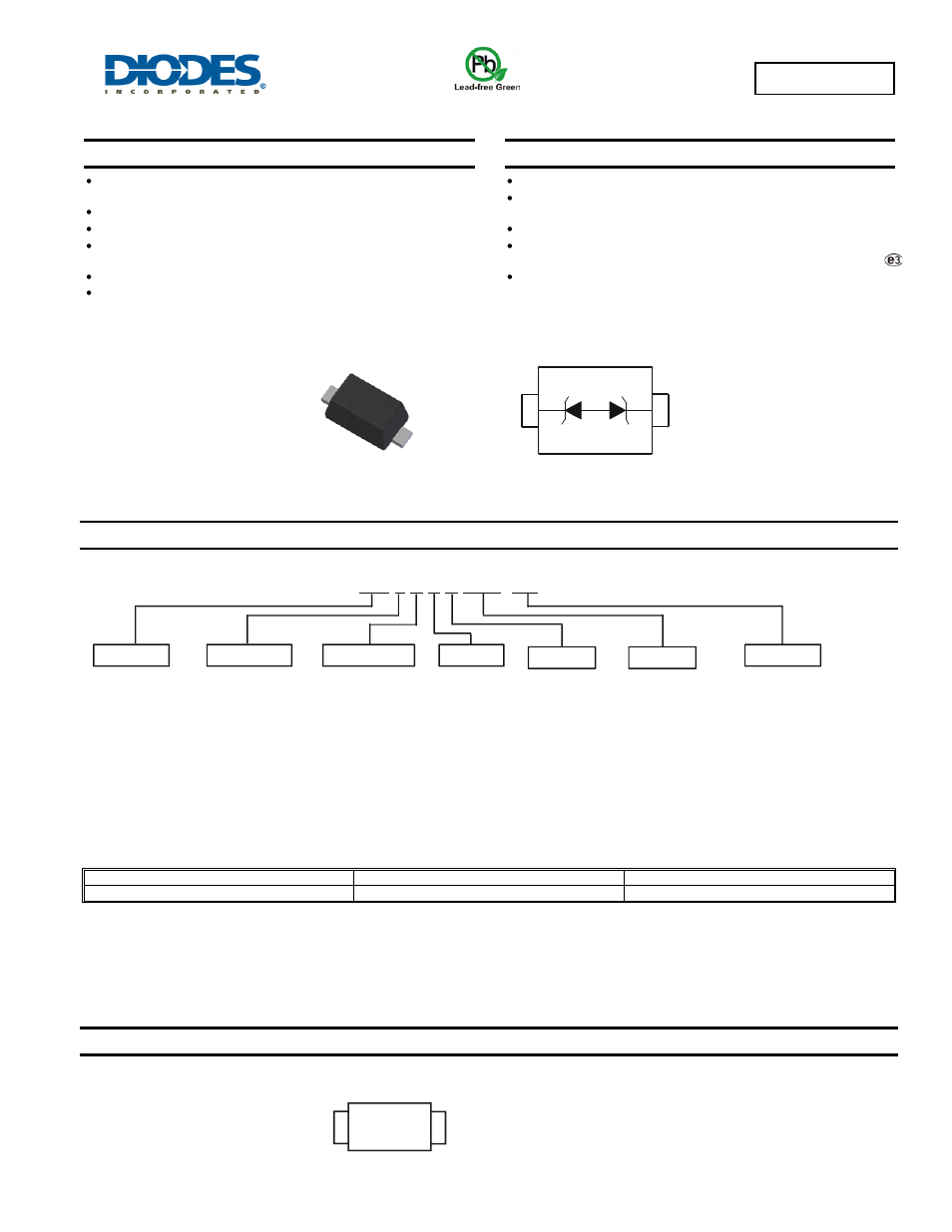 Diodes D5V0L1B2T User Manual | 4 pages