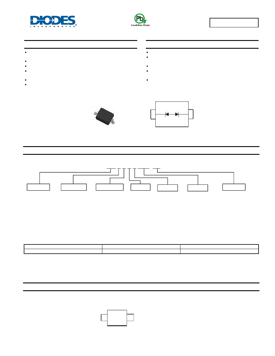 Diodes D5V0L1B2WS User Manual | 4 pages
