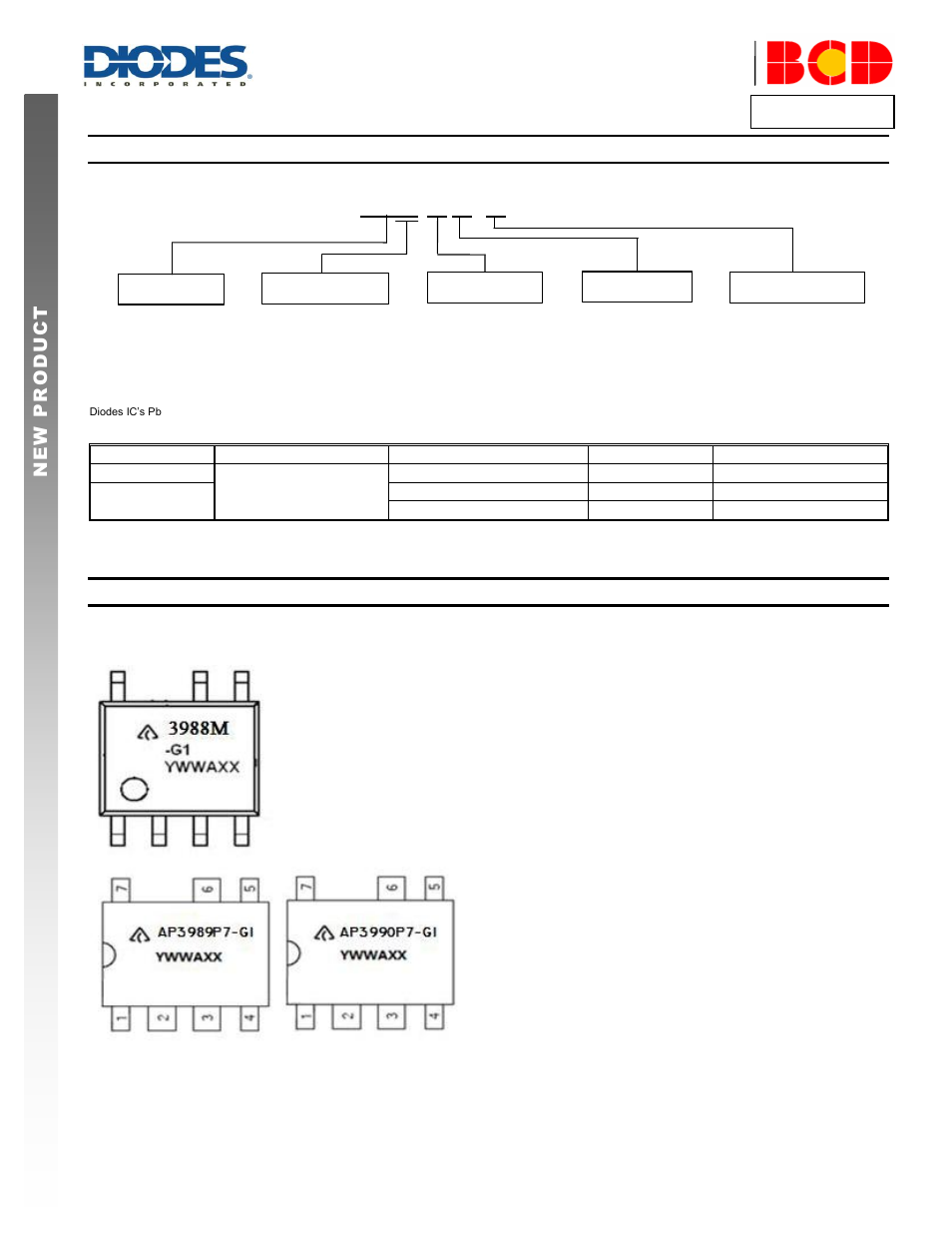 Marking information | Diodes AP3988/89/90 User Manual | Page 9 / 13
