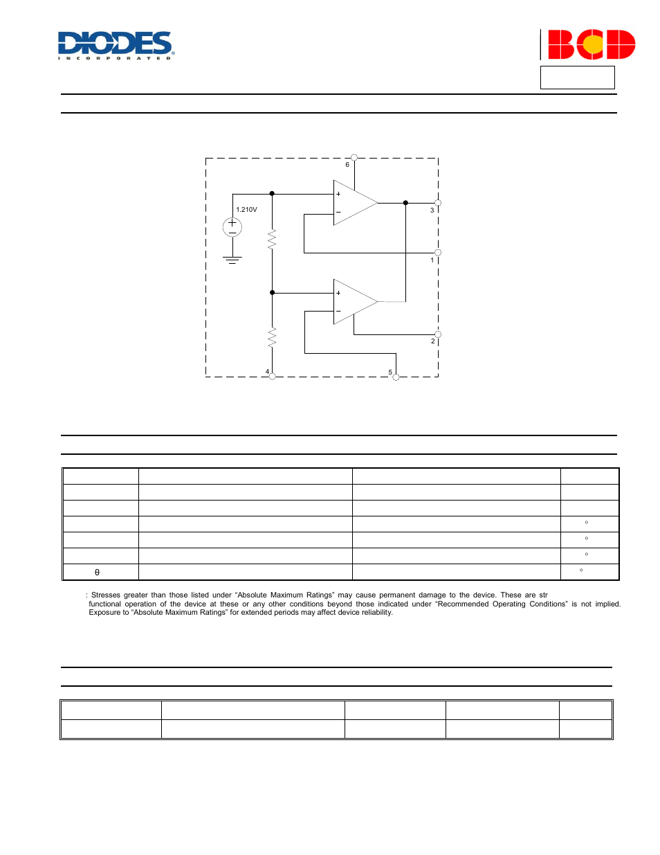 Ap4312, Functional block diagram, Absolute maximum ratings | Recommended operating conditions | Diodes AP4312 User Manual | Page 4 / 11