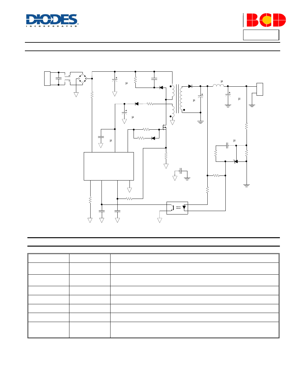 Ap3107z, Typical applications circuit, Pin descriptions | Diodes AP3107Z User Manual | Page 2 / 11