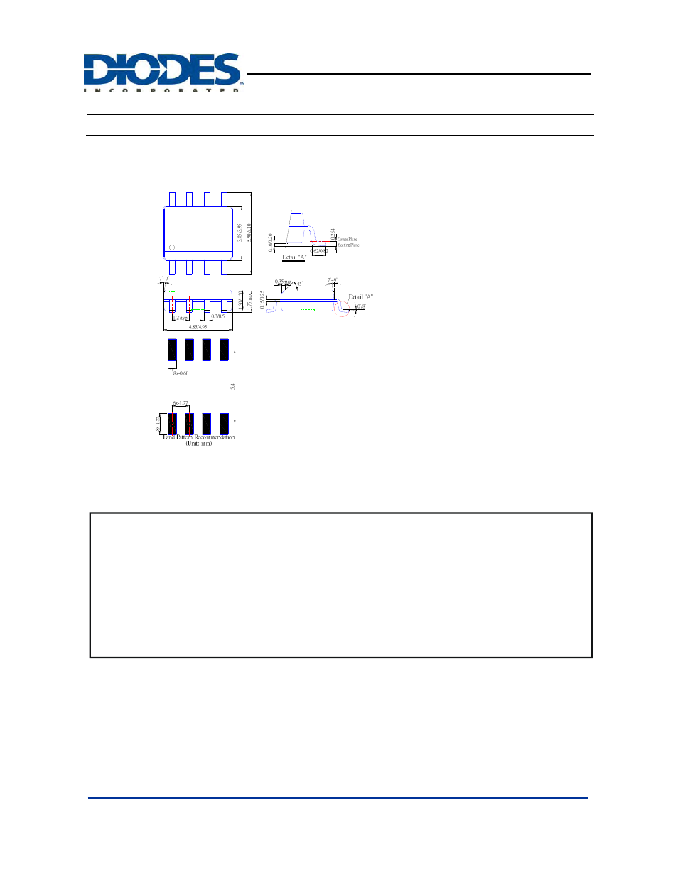 Ap2004, Package information, Pwm buck controller | Diodes AP2004 User Manual | Page 8 / 8