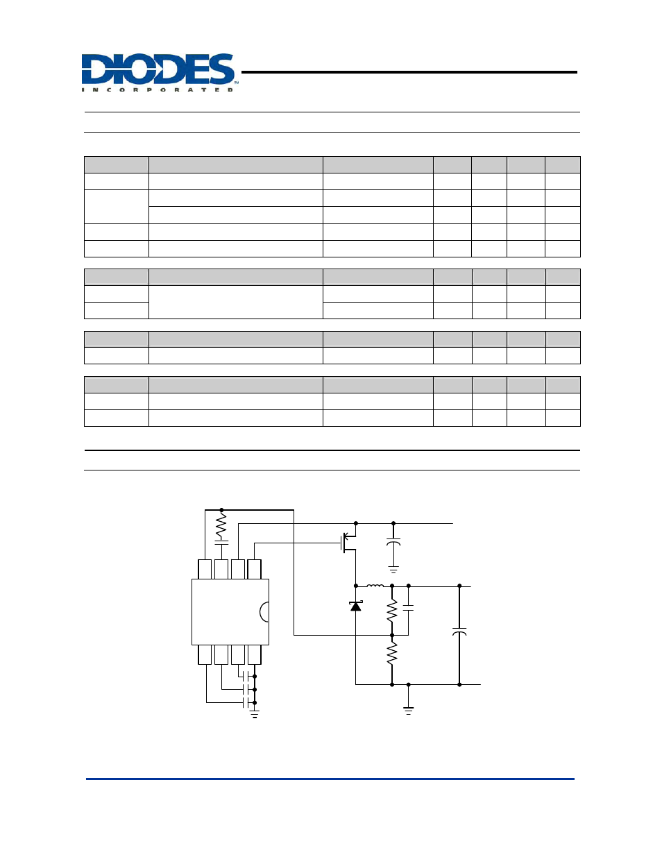 Ap2008, Electrical characteristics, Typical application circuit | Pwm buck controller | Diodes AP2008 User Manual | Page 5 / 8