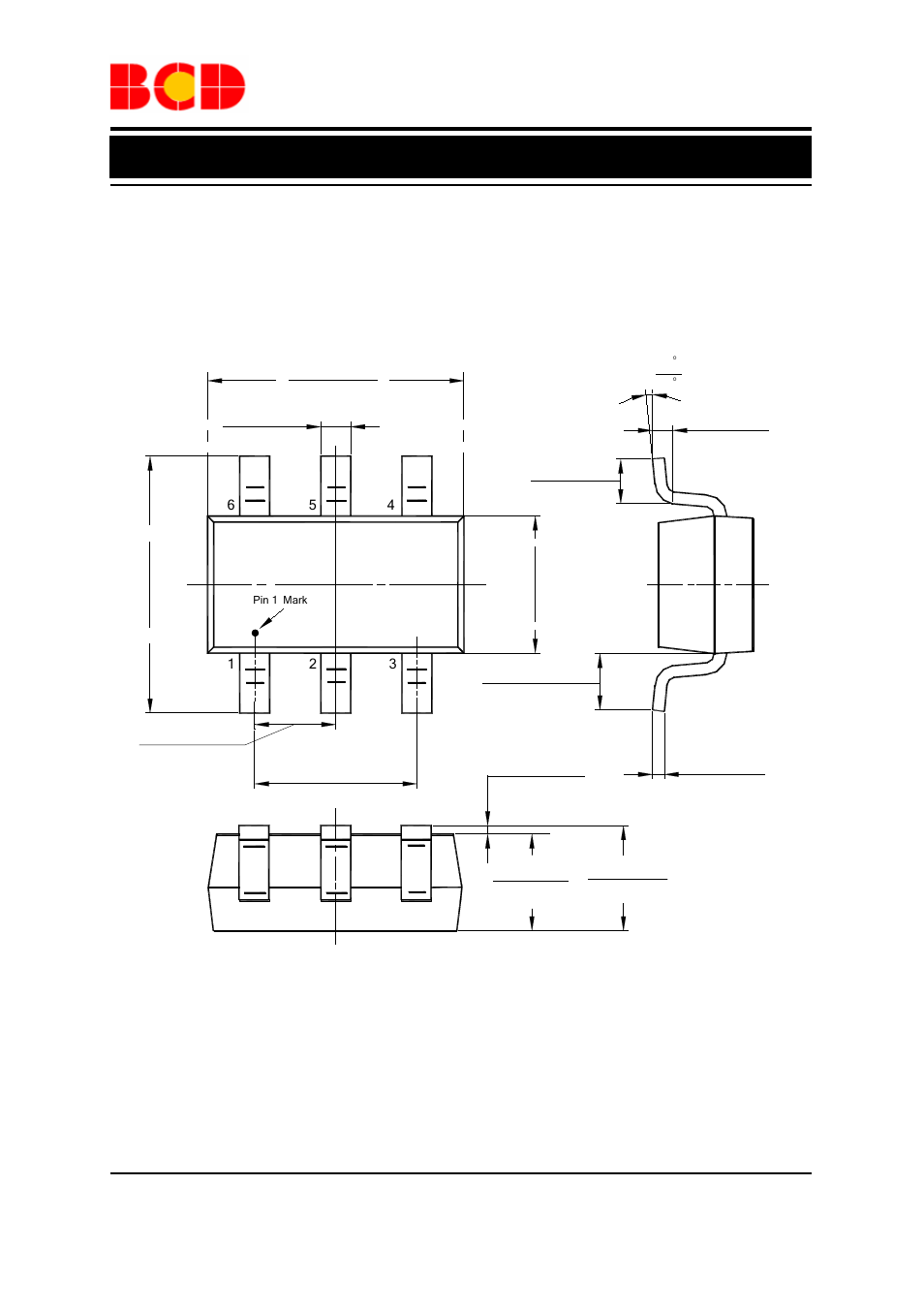 Preliminary datasheet, Mechanical dimensions sot-23-6 unit: mm(inch) | Diodes AP2160 User Manual | Page 9 / 10