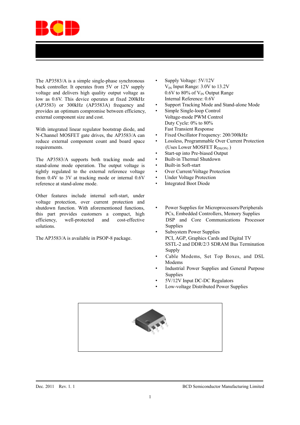 Diodes AP3583/A User Manual | 13 pages