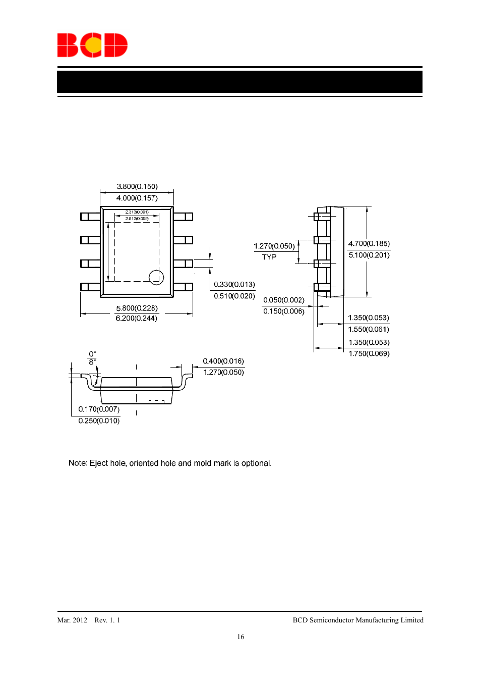 Data sheet | Diodes AP3586A/B/C User Manual | Page 16 / 17