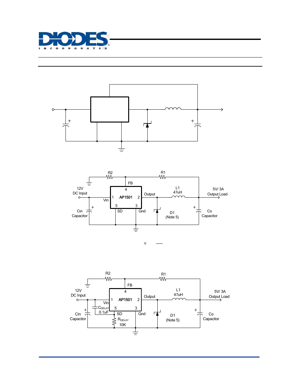 Ap1501, Typical application circuit, 150khz, 3a pwm buck dc/dc converter | Diodes AP1501 User Manual | Page 8 / 12