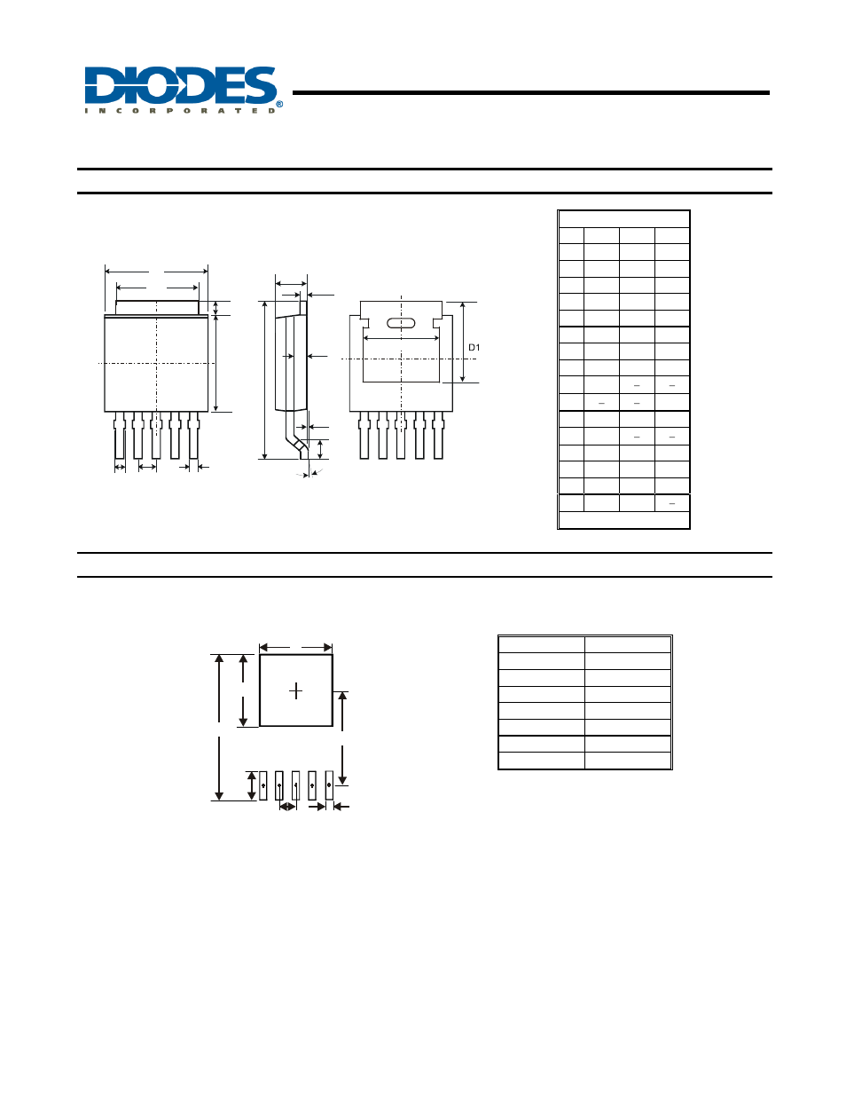 Ap1507, 150khz, 3a pwm buck dc/dc converter, Package outline dimensions (all dimensions in mm) | Suggested pad layout | Diodes AP1507 User Manual | Page 11 / 12