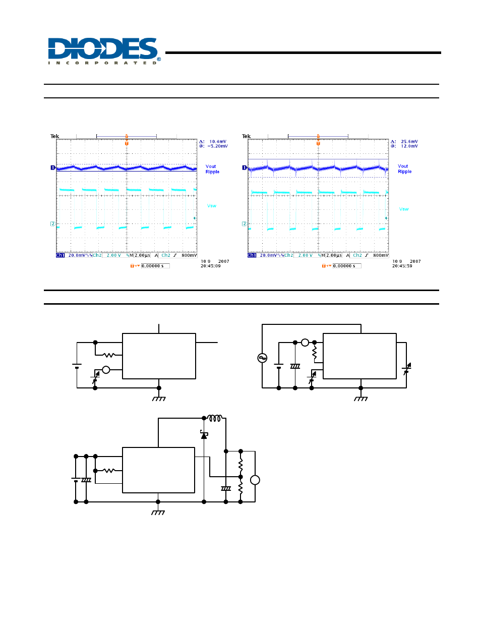 Ap1534, Pwm control 2a step-down converter, Typical performance characteristics | Test circuit | Diodes AP1534 User Manual | Page 5 / 9