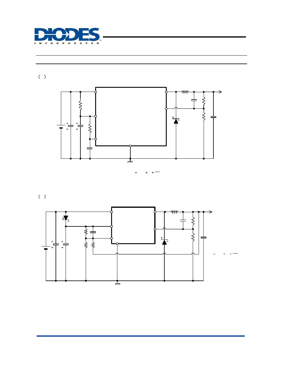 Ap1605, Typical application circuit, Pwm/pfm dual-mode step-down switching regulator | 1 ） normal application, 2 ） application with short circuit protection | Diodes AP1605 User Manual | Page 5 / 8