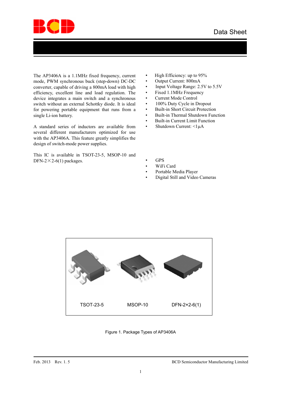 Diodes AP3406A User Manual | 13 pages