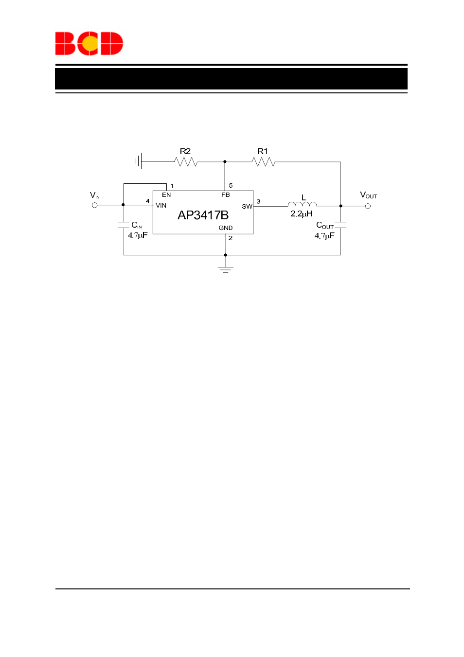 Data sheet, Typical application | Diodes AP3417B User Manual | Page 11 / 13