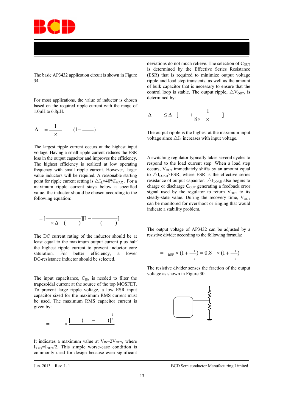 Data sheet, Application information | Diodes AP3432 User Manual | Page 13 / 18