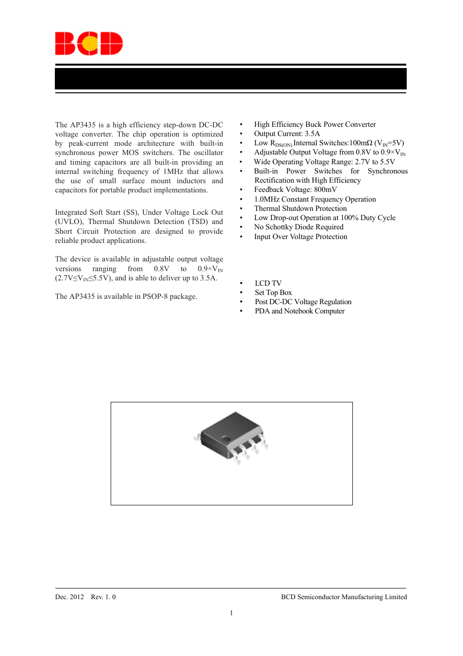Diodes AP3435 User Manual | 17 pages