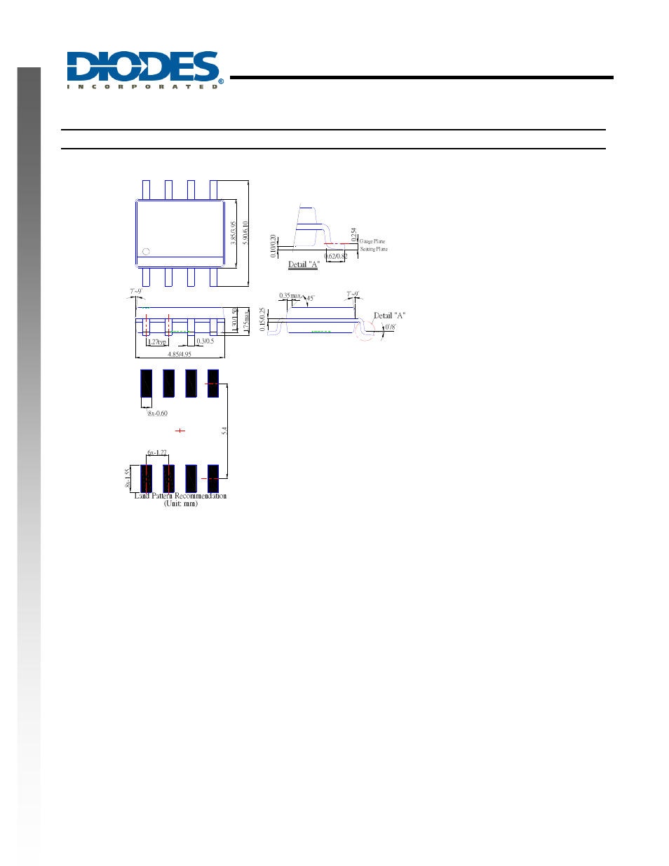 Ap5101, New prod uc t package outline dimensions | Diodes AP5101 User Manual | Page 14 / 15