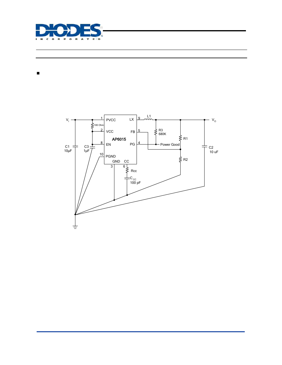 Ap6015, Application information | Diodes AP6015 User Manual | Page 16 / 18